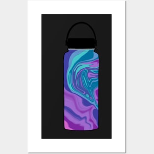 hydro flask Posters and Art